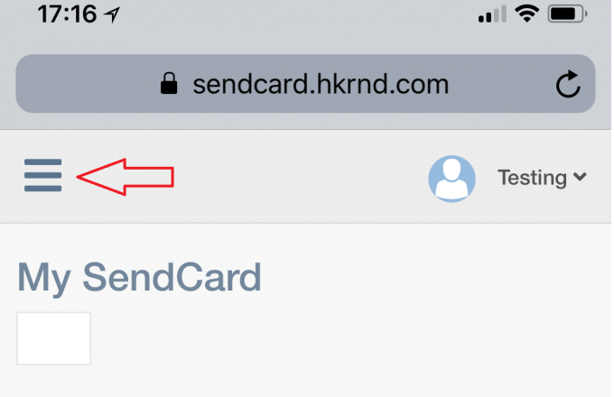 Create Sendcard